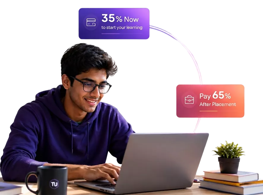 TechU ISA Program - Learn Now Pay 35% Now 65% After Placement